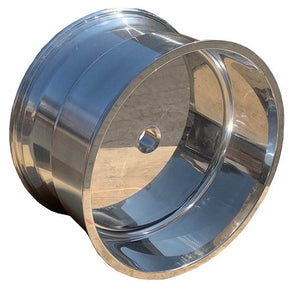 ALUMINUM BLANK WHEEL 22x14 polished outside for all position, no warranty & no liability