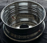 ALUMINUM BLANK WHEEL 19.5x7.5 116mm CBD,  polished both side for all position, no  warranty & no liability