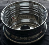 ALUMINUM BLANK WHEEL 19.5x6.75 116mm CBD,  polished both side for all position, no  warranty & no liability