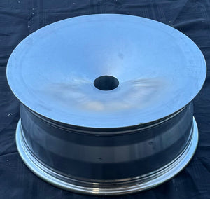 ALUMINUM BLANK WHEEL 24x10 with 31" offset   polished outside for all position, no warranty & no liability