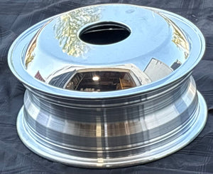 ALUMINUM BLANK WHEEL 16x6.00 with  116mm CBD,  polished both side for all position, no  warranty & no liability