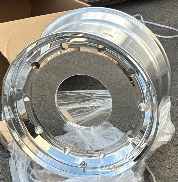 ALUMINUM BLANK WHEEL 22.5x12.25 HT 247	J		220MM	73/97MM	High Polished Bothsides	TR553E for all position, no  warranty & no liability