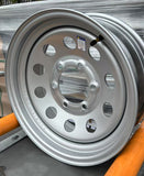 Steel wheel 15X6J 5X4.5inch BCD:4.25inch Offset0 10 Mod	Load:2860 18.96 lbs TR600Hp
