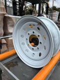 Steel wheel 16x6 Deavy Duty 8x6.5 inch BCD:4.9inch Offset0 10 Mod	Load:4400lbs 25.73  110psi lbs TR416S