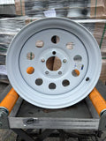 Steel wheel 15X6J 5X4.5inch BCD:3.19inch Offset0 10 Mod	Load:2860 18.96 lbs TR600Hp