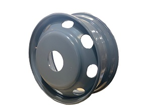 STEEL BLANK WHEEL 19.5x6.00 116mm CBD,  polished both side for all position, no  warranty & no liability